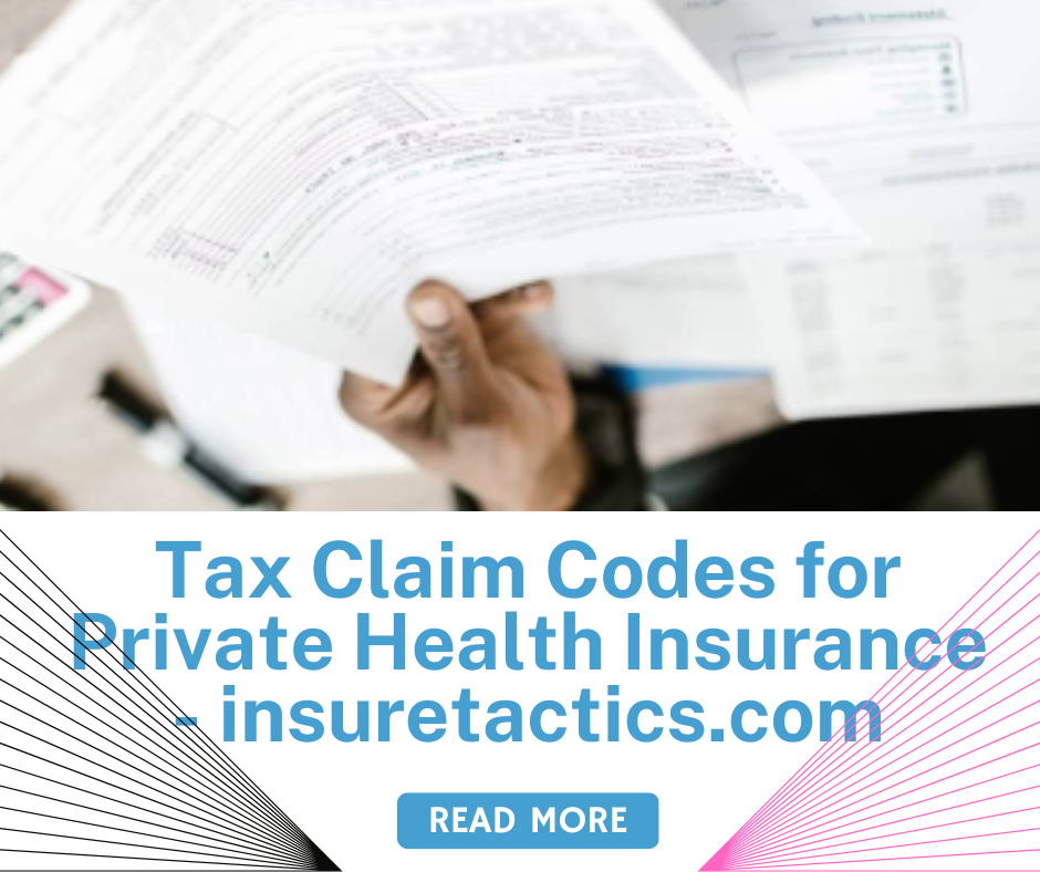 Tax Claim Codes for Private Health Insurance - insuretactics.com